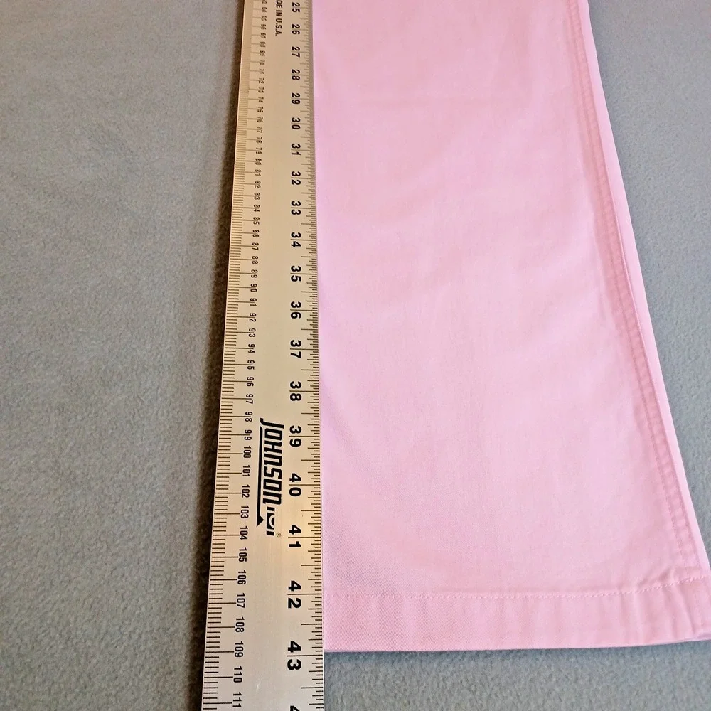 POLO RALPH LAUREN Men's Stretch Classic-Fit Polo Chino Pants Pink Preppy XXL